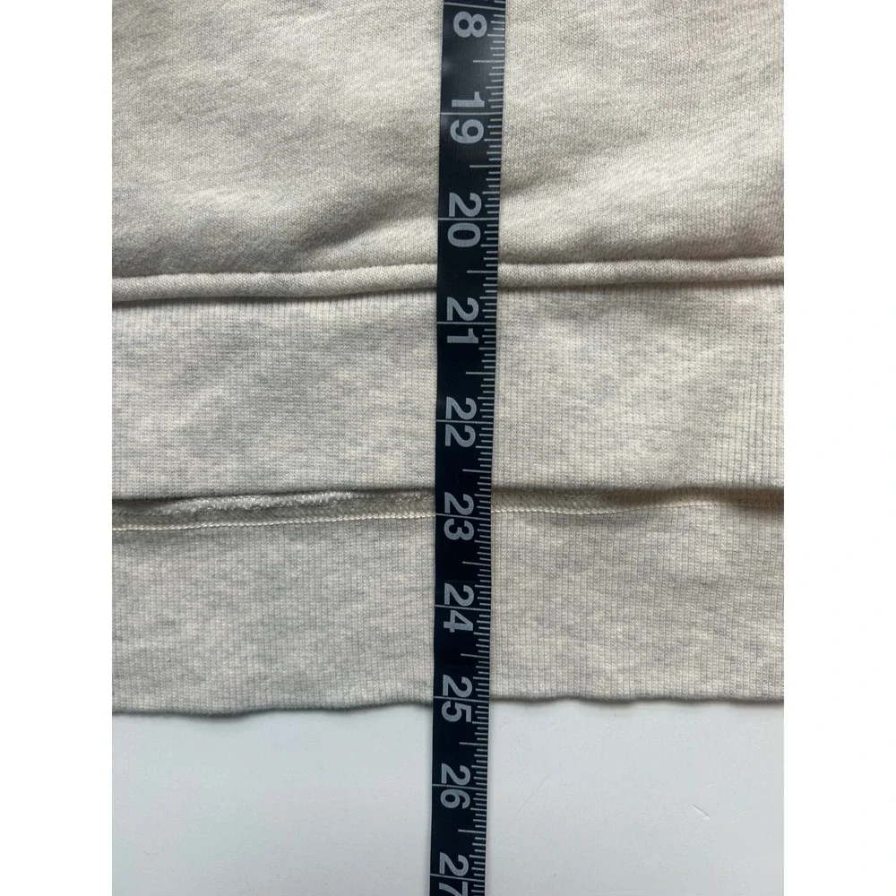 Lululemon Scuba Oversized Hoodie Heathered Core Ultra Light Grey M/L LW3IUJS